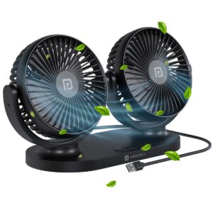 Portronics Twin Cool Dual Head Portable USB Powered Fan